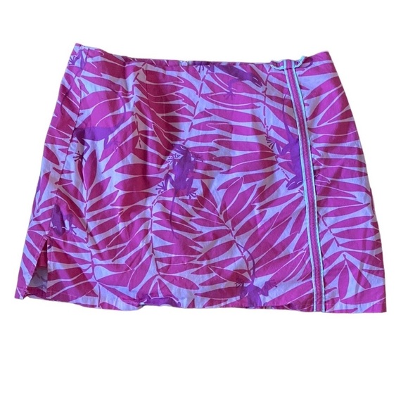 Lilly Pulitzer Pants - Lilly PULITZER Vintage white tag skort with hidden back zipper EUC size 10